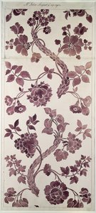 Progetto per un damasco di seta, 1752 da Anna Maria Garthwaite